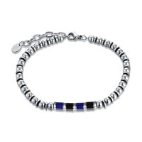Bracciale Brand Uomo Champions in Acciaio Ematite 54BR032-L - 54BR032-L